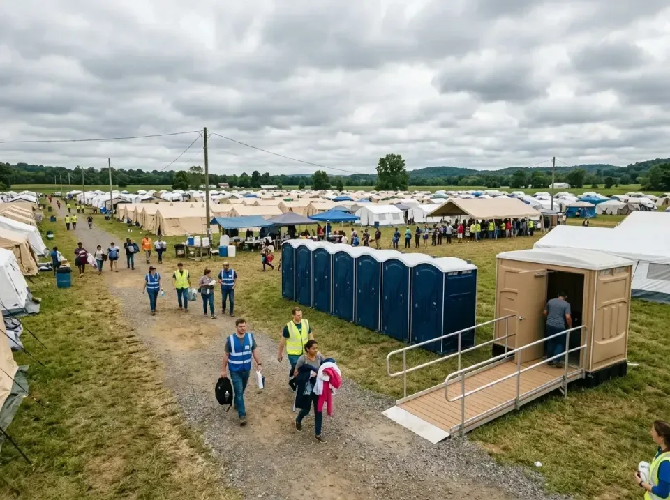 disaster-relief-camp-restrooms-010 — frequently asked questions, Dumpster & Portable Bathrooms Rental in Loveland, CO